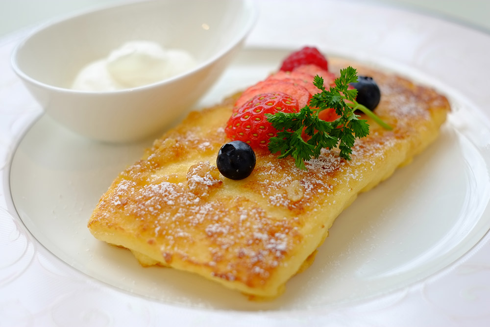 The French toast 