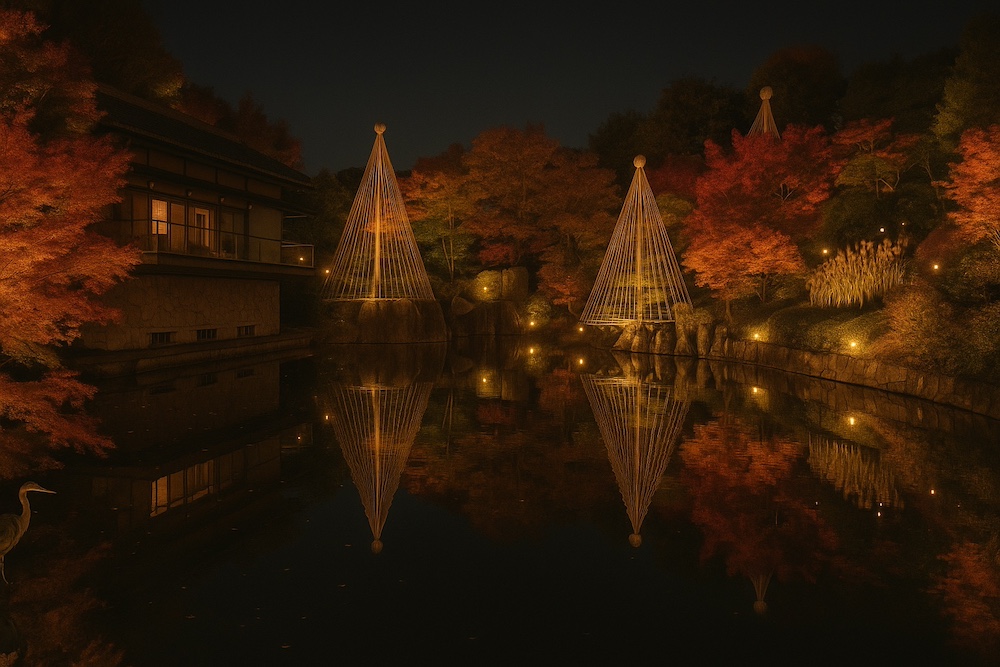 “TERASU: Autumn Garden Light-Up” at MEJIRO GARDEN
