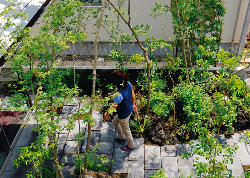 鹿児島の気候風土にあった、｢繋がる｣よろこびを感じる家と庭