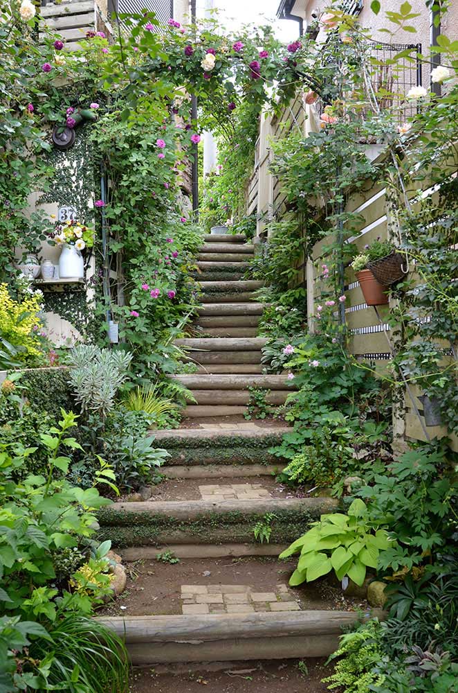 階段ガーデン