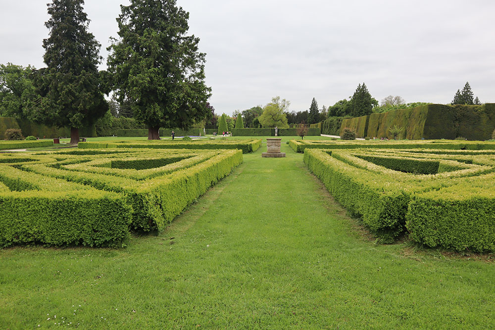 レドニツェ城の庭園