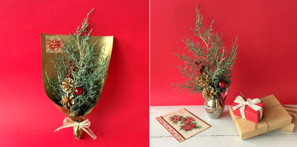 ホリデーシーズンの定番「エバーグリーン」でクリスマスと正月を２度楽しめる第一園芸のボタニカルアイテム