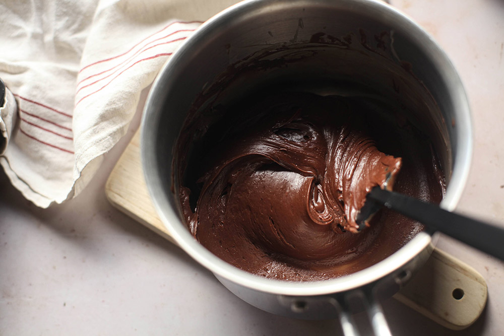 チョコレートファッジの作り方