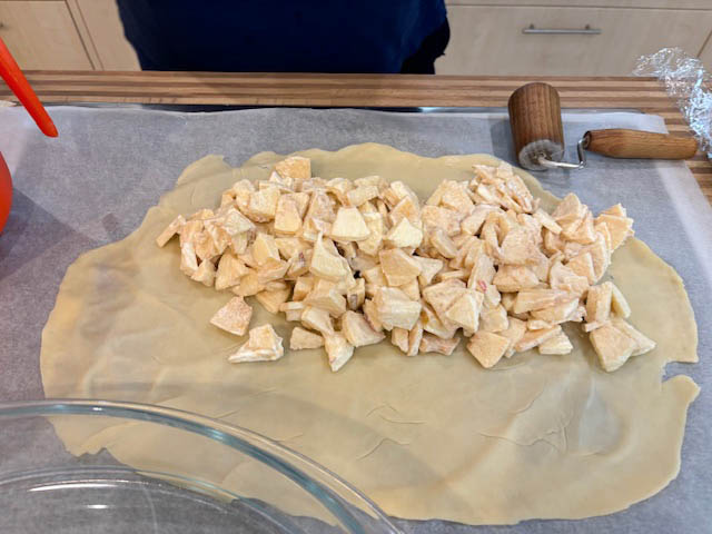 アプフェルシュトゥルーデルの作り方