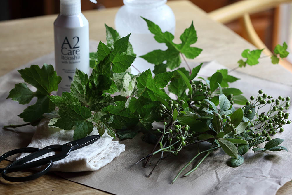 野バラと西洋カマツカ