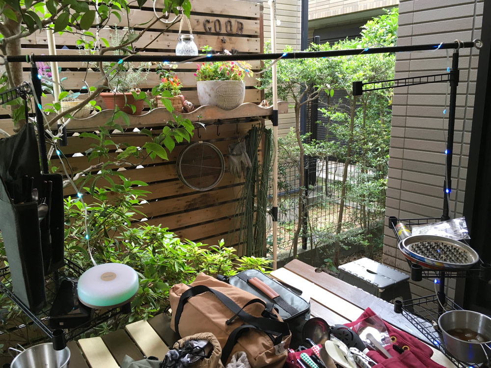 【DIYガーデン実例】アウトドア派必見！ 東京都内のこだわりDIYガーデンをご案内