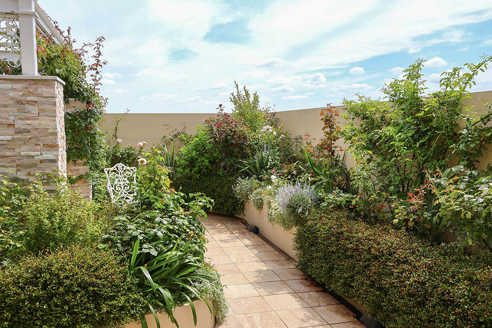 屋上テラスガーデン