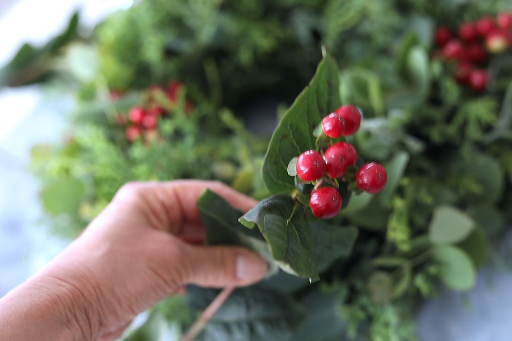 実ものを入れる