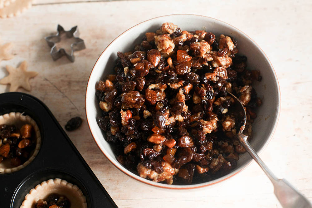 ミンスミートをひと混ぜ