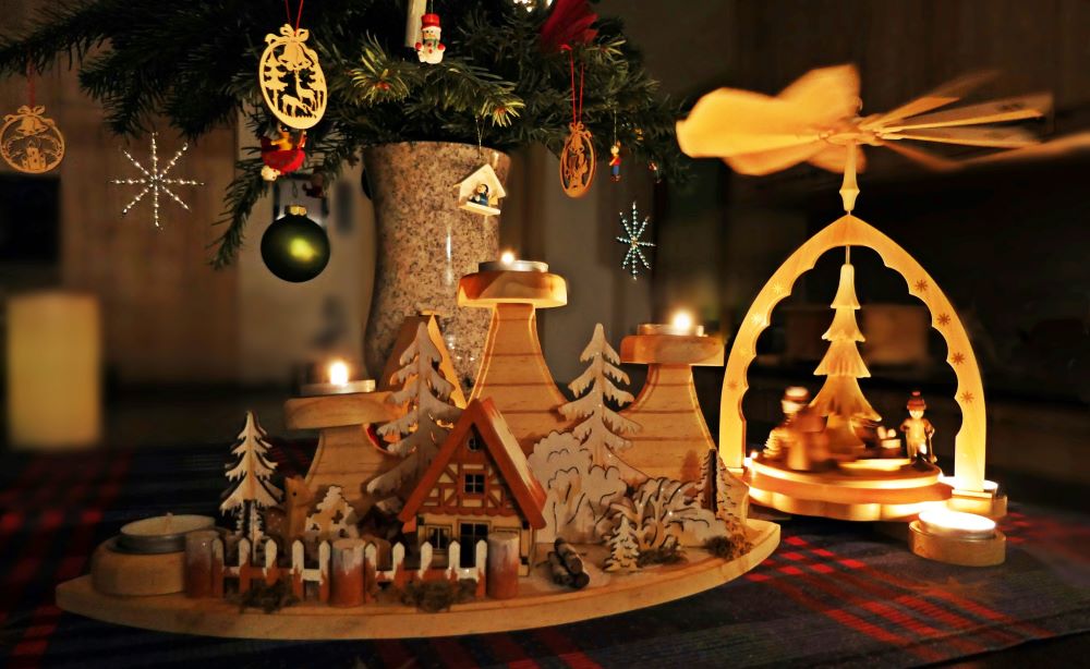 ハンドメイド クリスマス飾り（お庭いっぱいChristmas❄） クリスマス