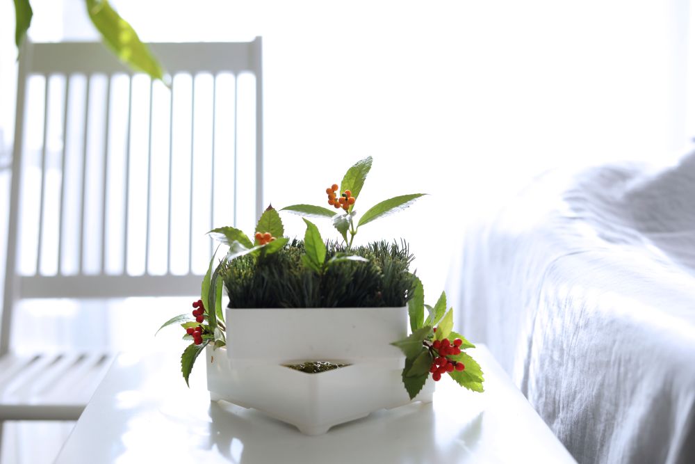 お正月の重箱風アレンジ