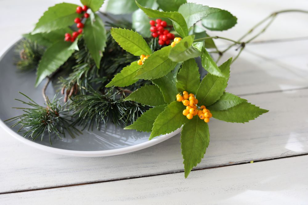 お正月のアレンジ材料