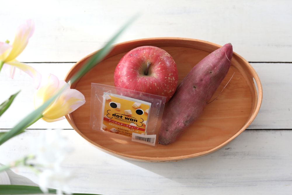 リンゴとサツマイモ