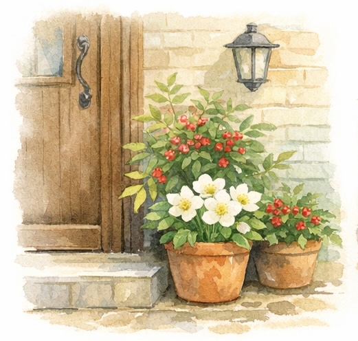 厄除けフロントガーデン