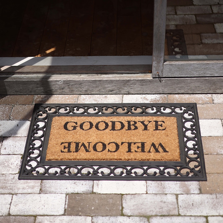 ドアマット WELCOME GOODBYE -GARDEN STORY Series-
