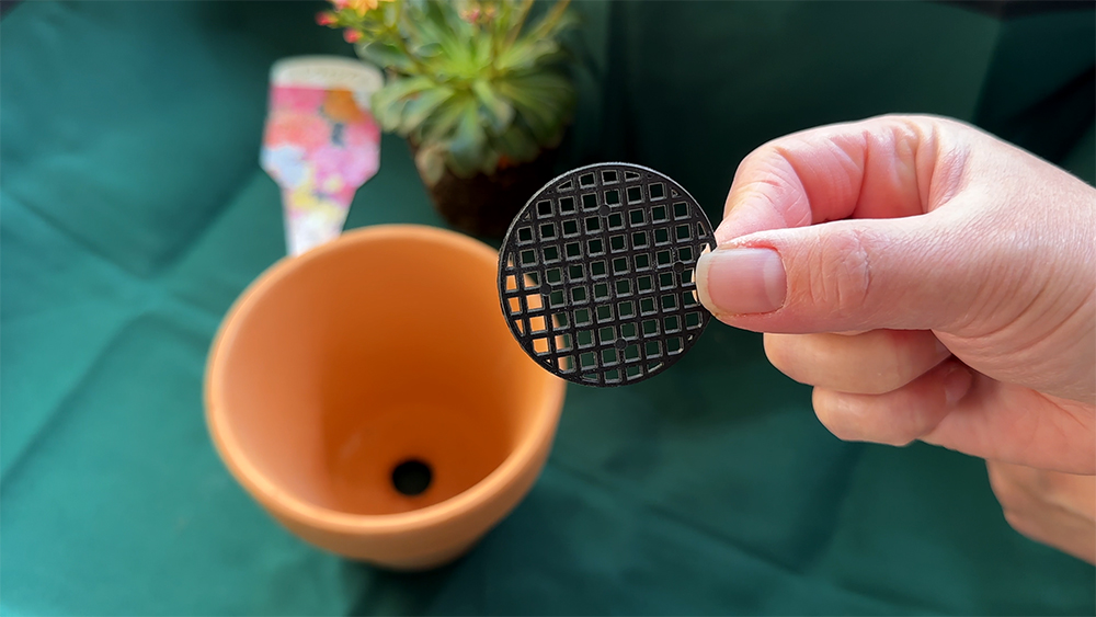 円形鉢底ネット