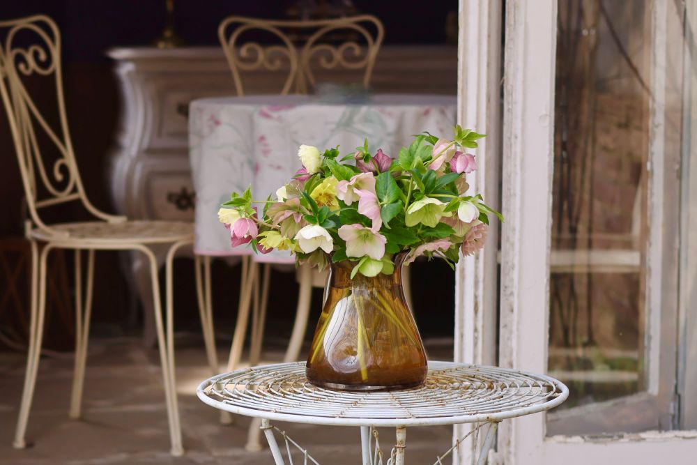 クリスマスローズのブーケ