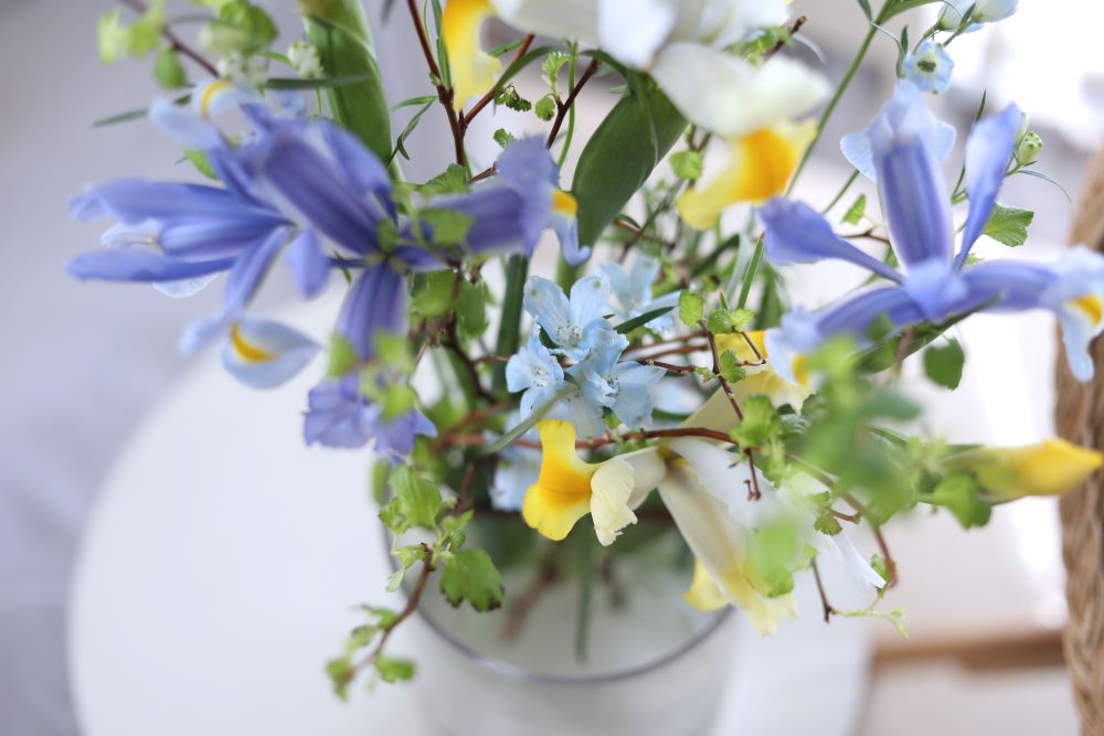 アリウムのアレンジ