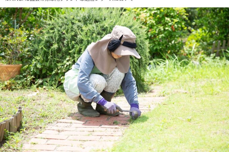 【決定版】春の1回の散布で最長1年間「草むしり」から解放される！ 草退治史上※最強除草剤で叶える“タイパ抜群”雑草知らずの庭管理