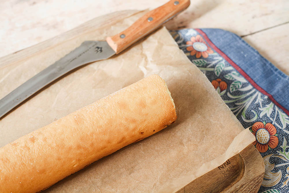 カットして完成