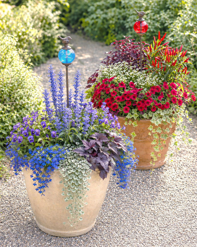 寄せ植えデモンストレーション