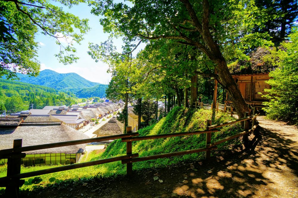 福島県の大内宿