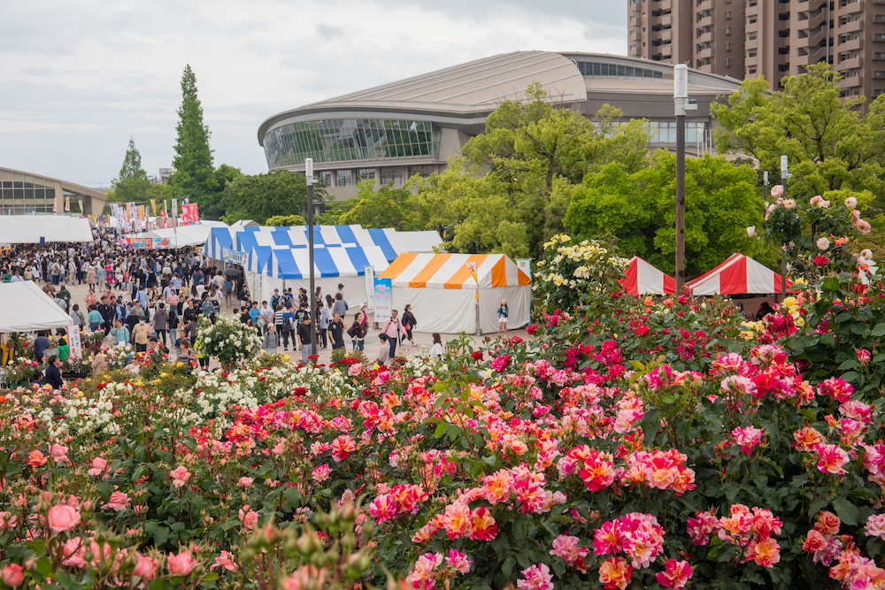 福山通運ローズアリーナ「Rose Expo FUKUYAMA 2026」