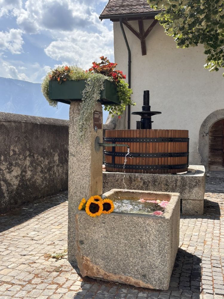 スイスの水場