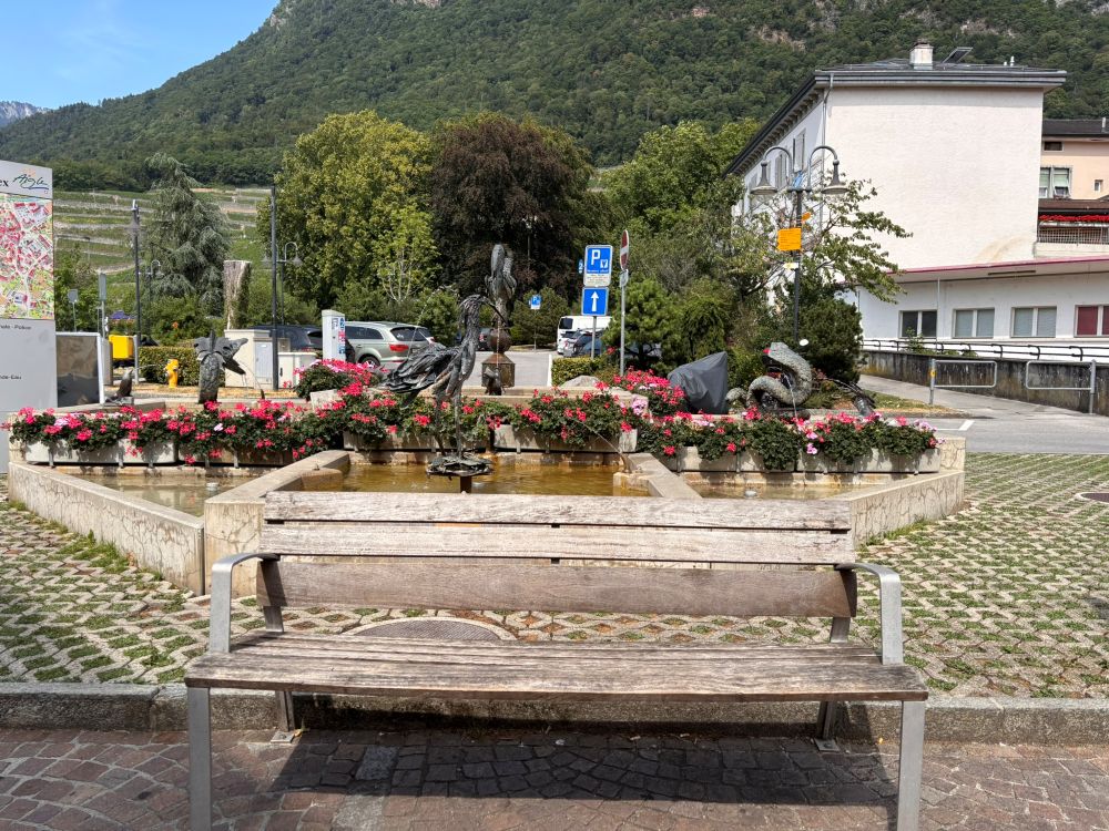 スイスの水場
